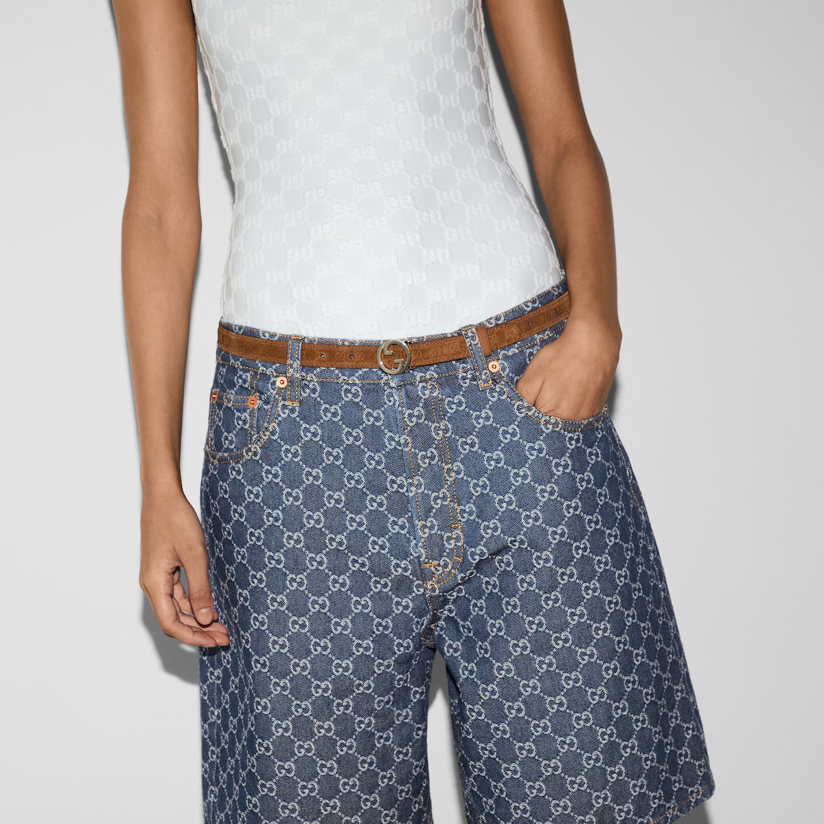 Gucci Blondie thin belt - Image 3